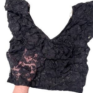 Sexy Lace Crop Top, Super Stretchy 🔥